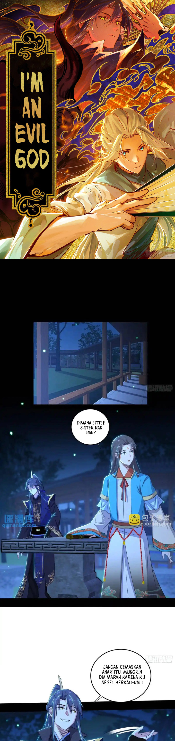 I’m An Evil God Chapter 423 Bahasa Indonesia